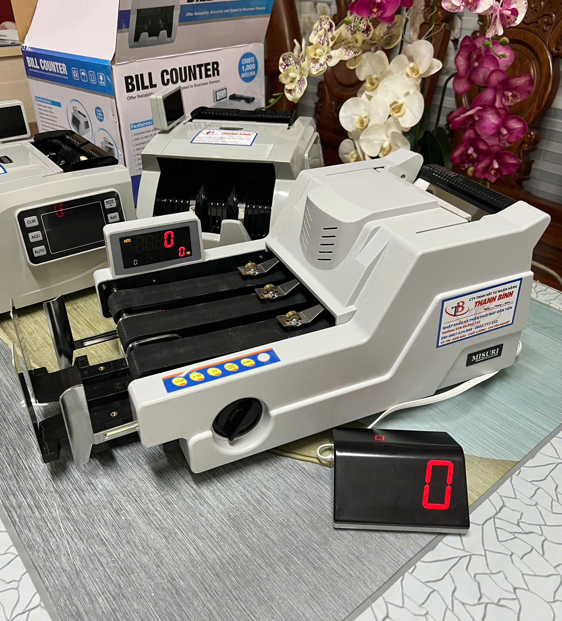 MÁY ĐẾM TIỀN MISURI 2188