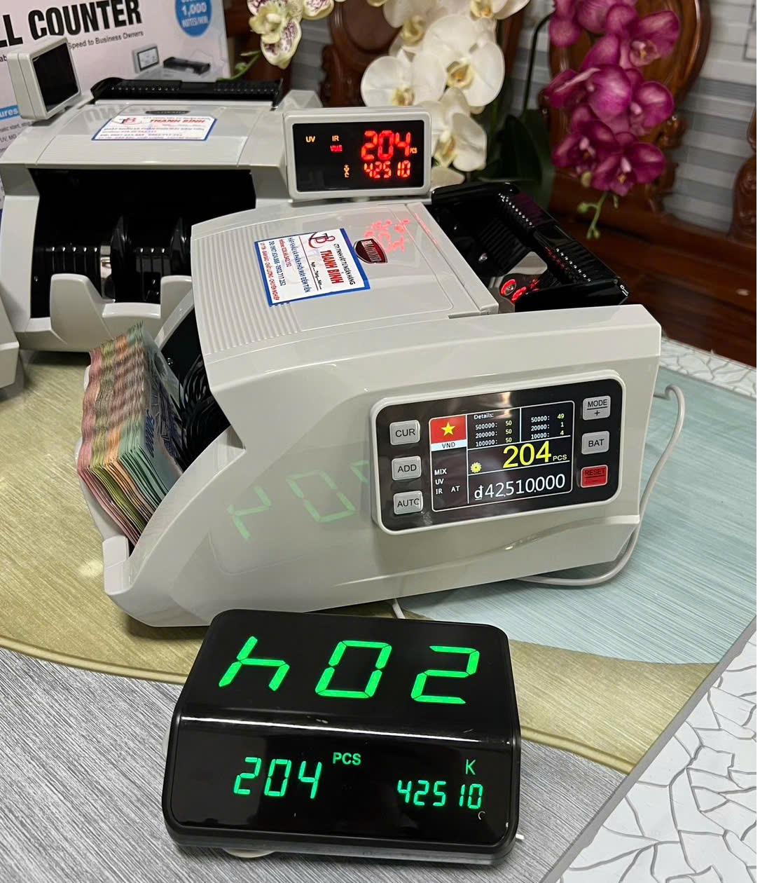 MÁY ĐẾM TIỀN 701